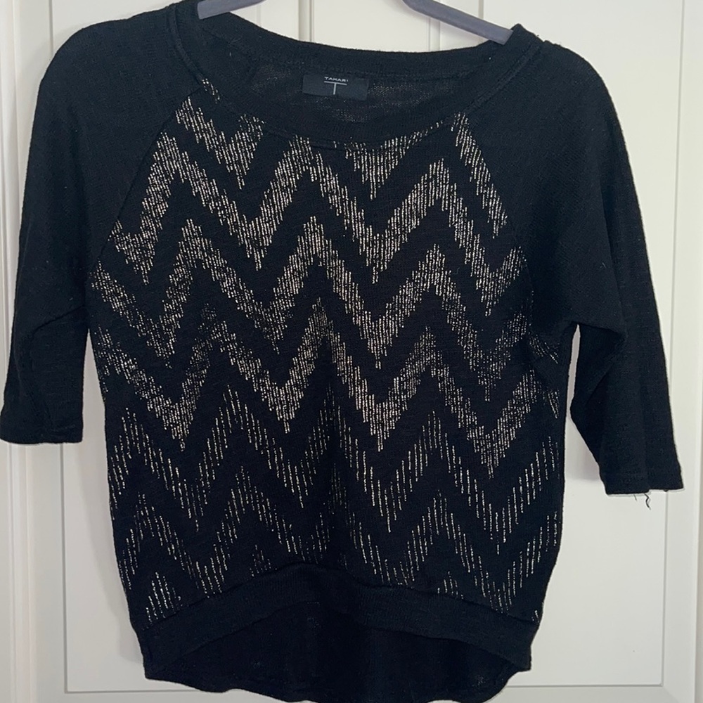 Tahari asymmetrical top
